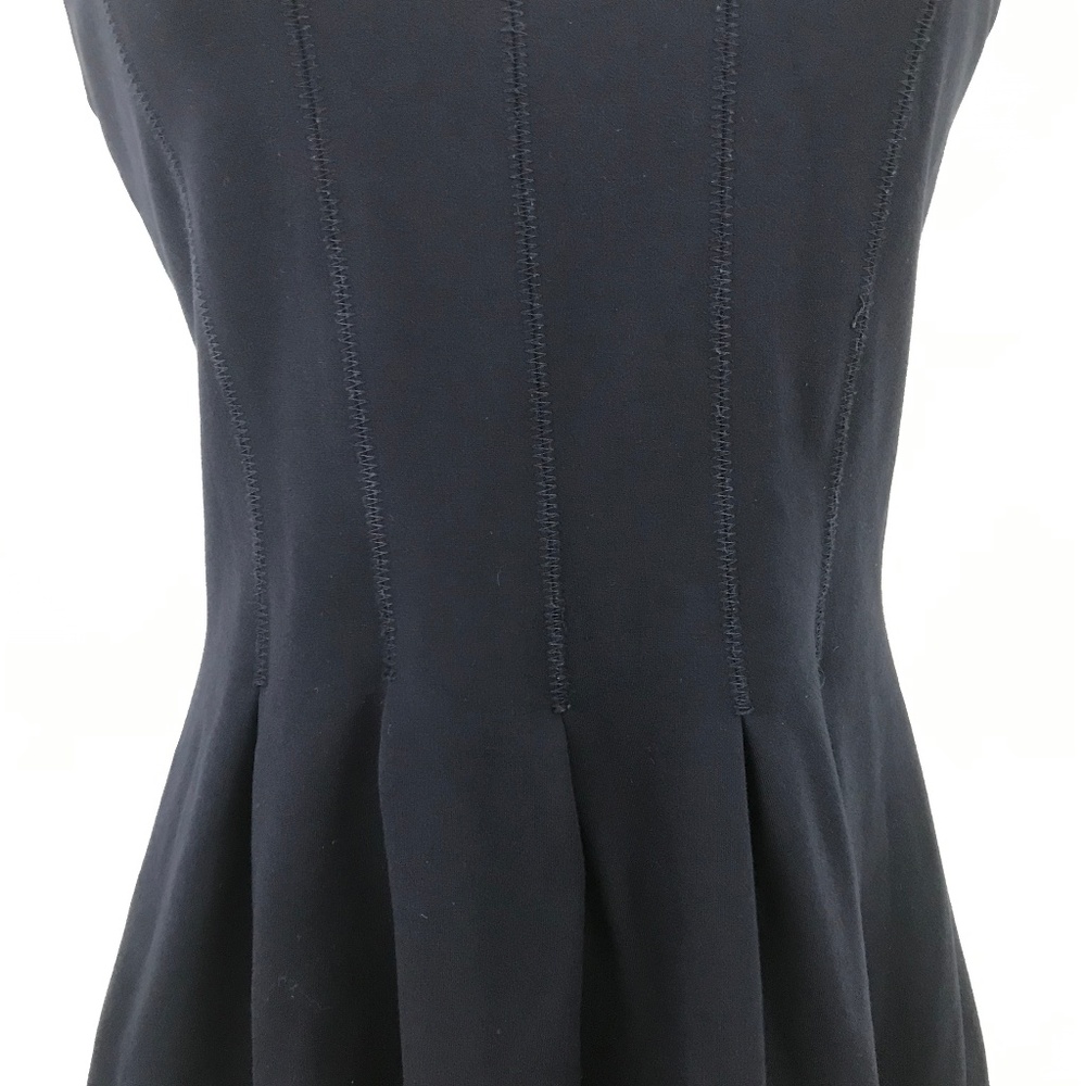J. Crew Navy Scuba Dress Size 4 - Picture 3 of 8